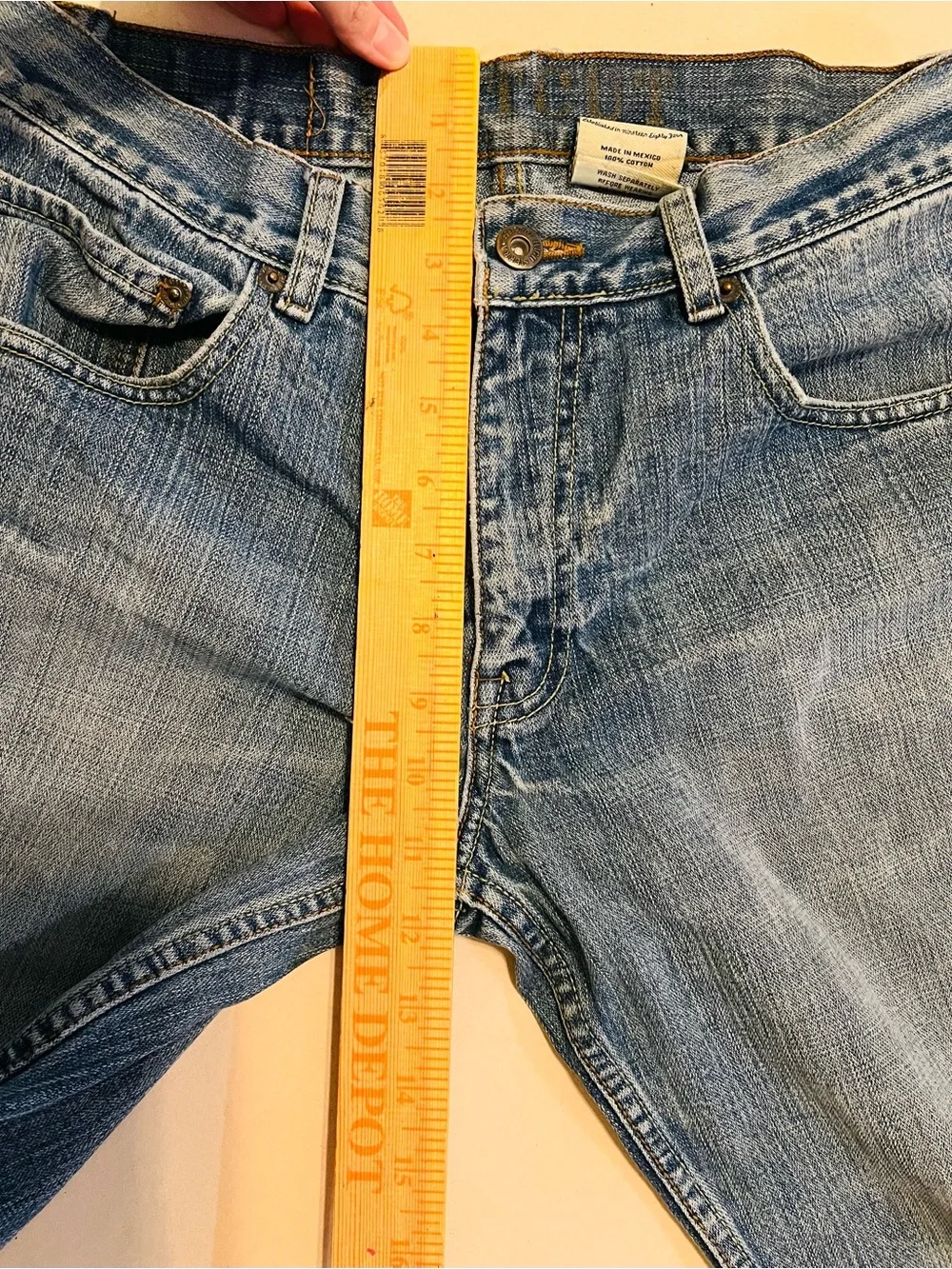 Classic Men's Blue Denim Jeans